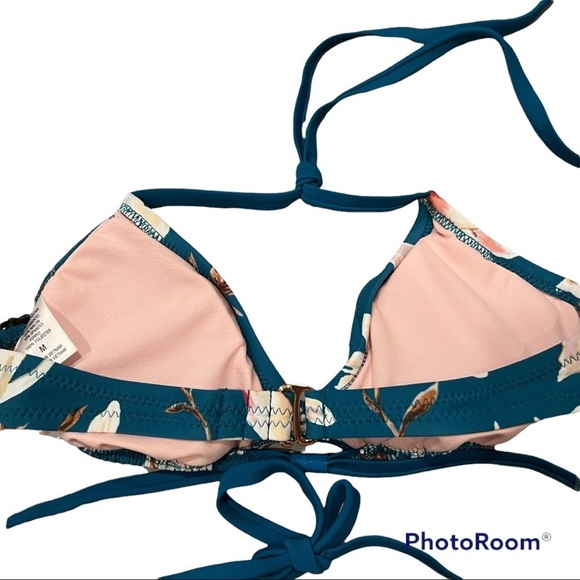 NEW Shade & Shore Blue Floral Bikini - Picture 4 of 8